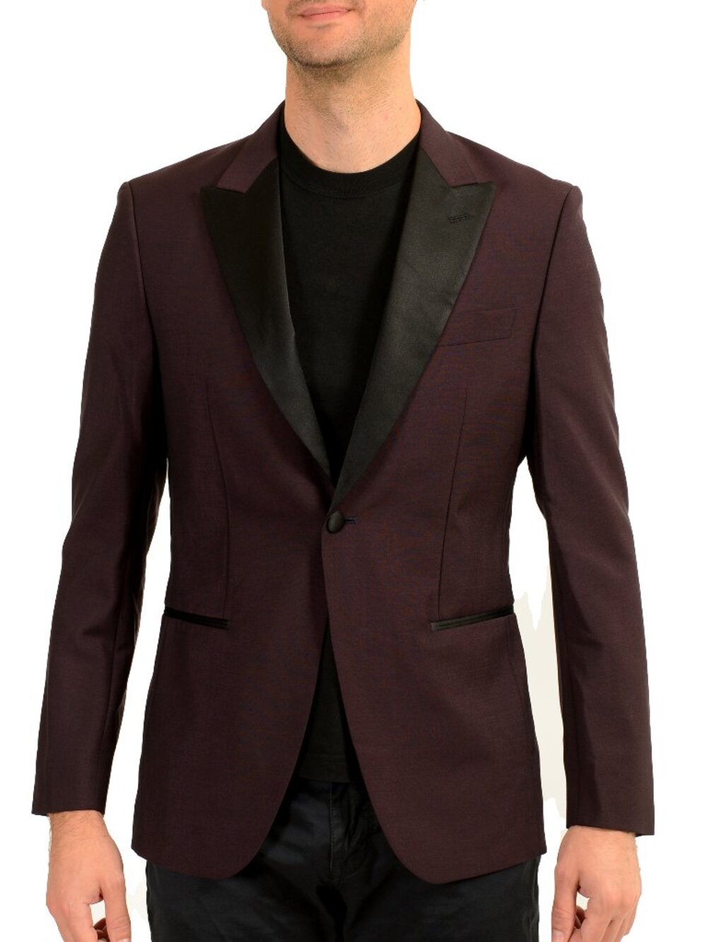 Hugo Boss Men's "H-Huge-2Pcs-Tux-231" Wool Mohair Tuxedo Blazer US 38R IT 48R